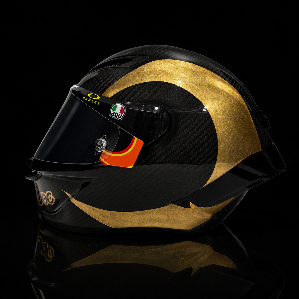 AGV Pista GP RR Custom Soleluna Carbon Gold – Size L – One of One