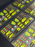 Valentino Rossi “The Doctor” Sticker Pack