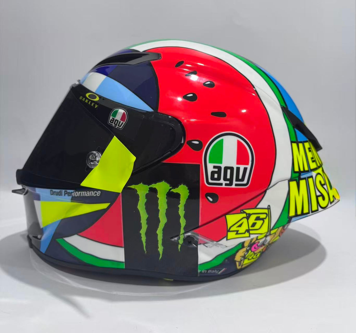 AGV Pista GP RR Valentino Rossi Menù Misano 2019 – Size ML