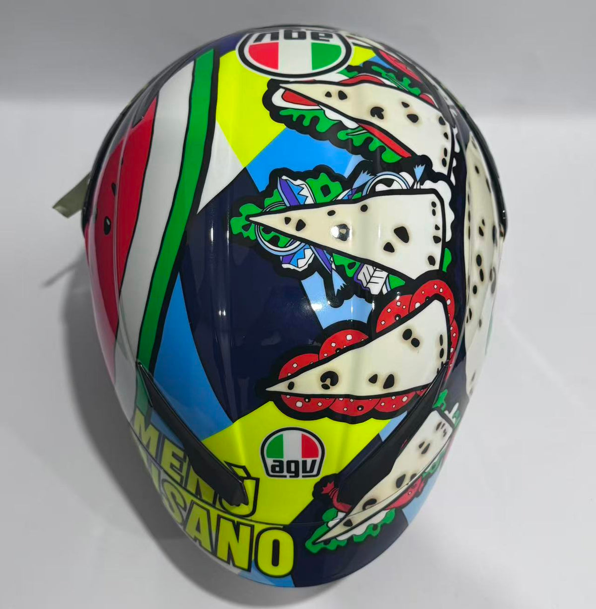 AGV Pista GP RR Valentino Rossi Menù Misano 2019 – Size ML