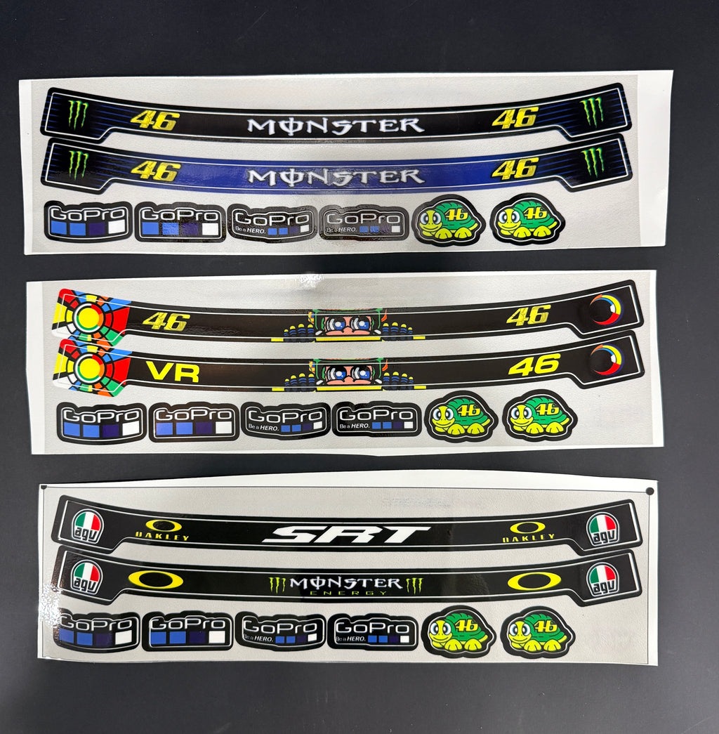 AGV Pista GP / GP RR Visor Tear-Off Stickers