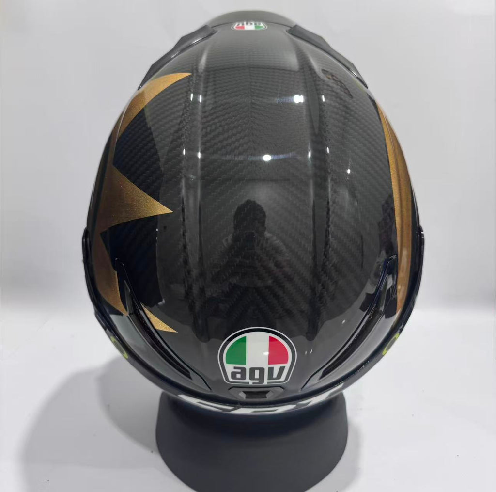 AGV Pista GP RR Custom Soleluna Carbon Gold One of One – Size L