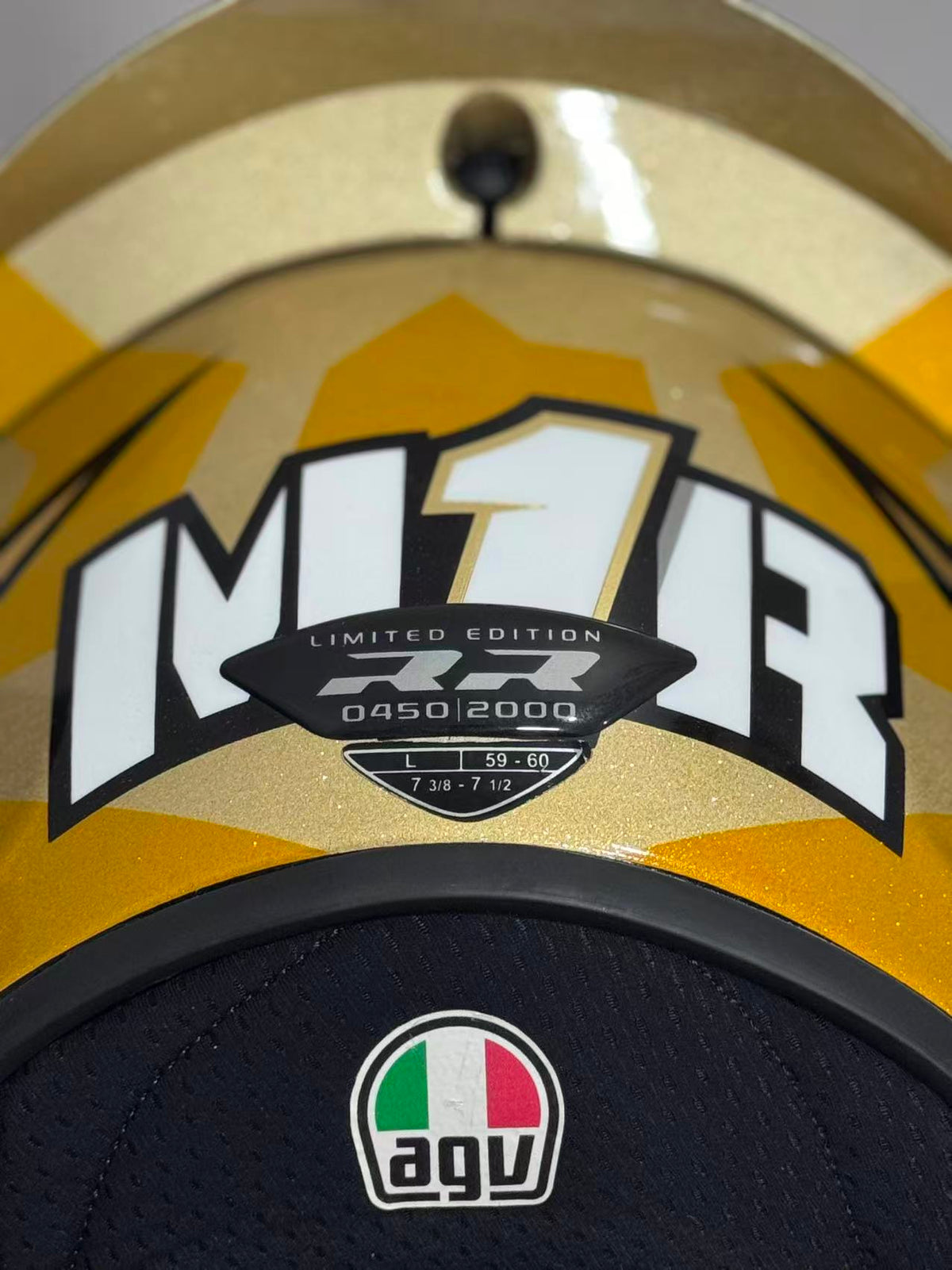 AGV Pista GP RR – Joan Mir 2020 MotoGP World Champion Limited Edition size L