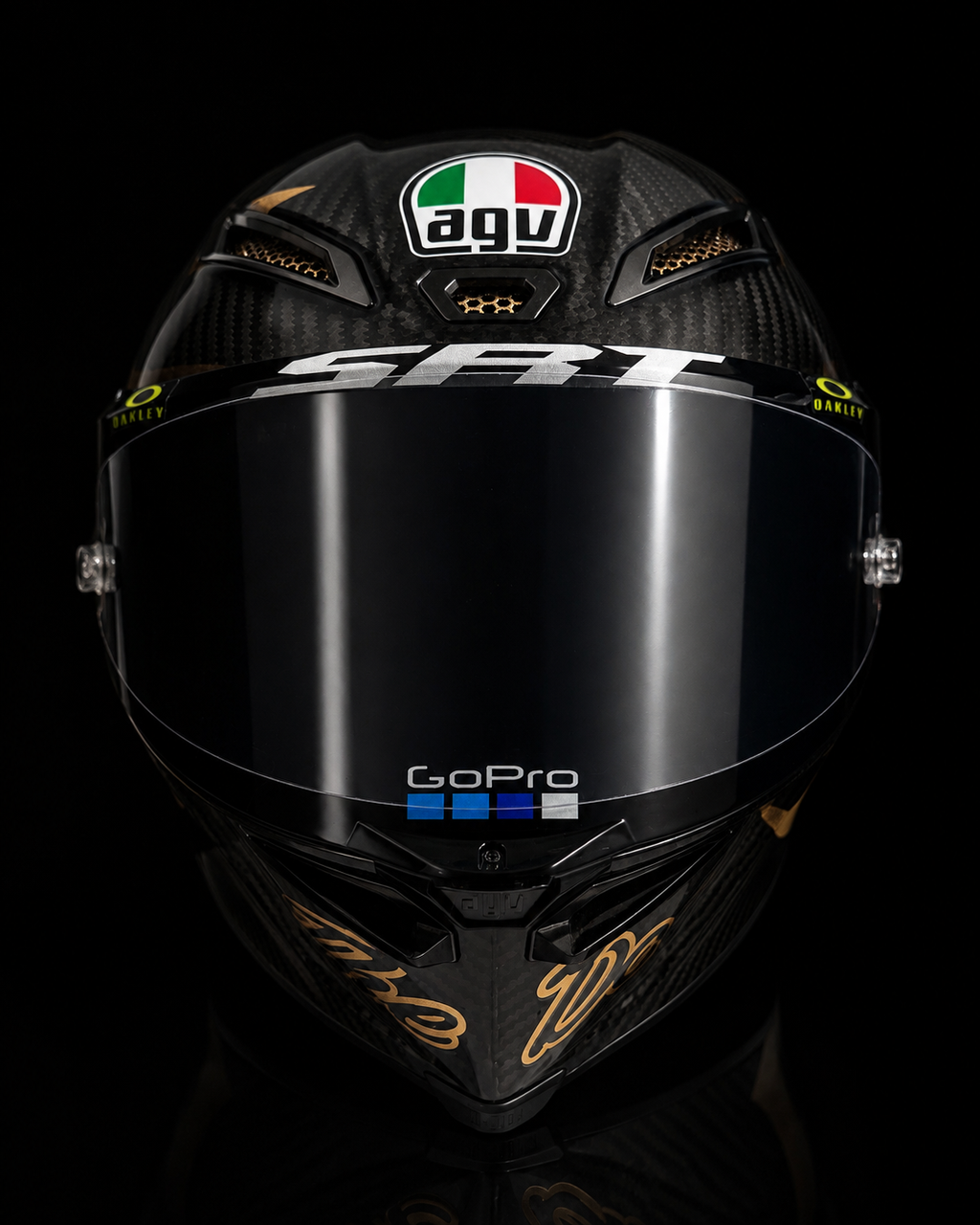 AGV Pista GP RR Custom Soleluna Carbon Gold – Size L – One of One