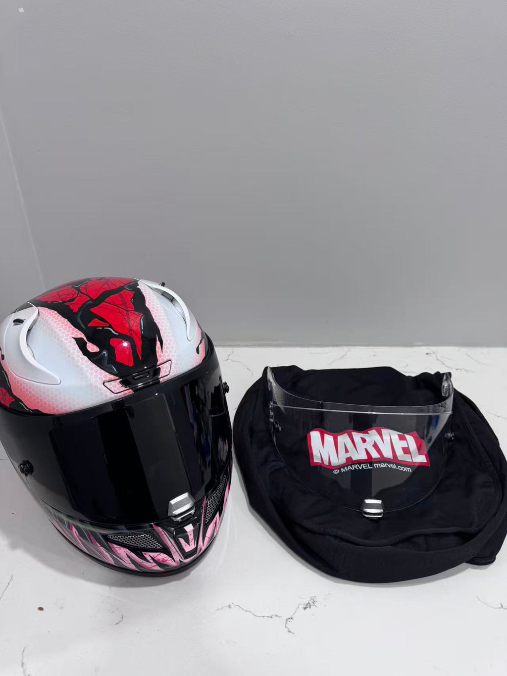 HJC RPHA 11 Anti-Venom Marvel Helmet – Size M