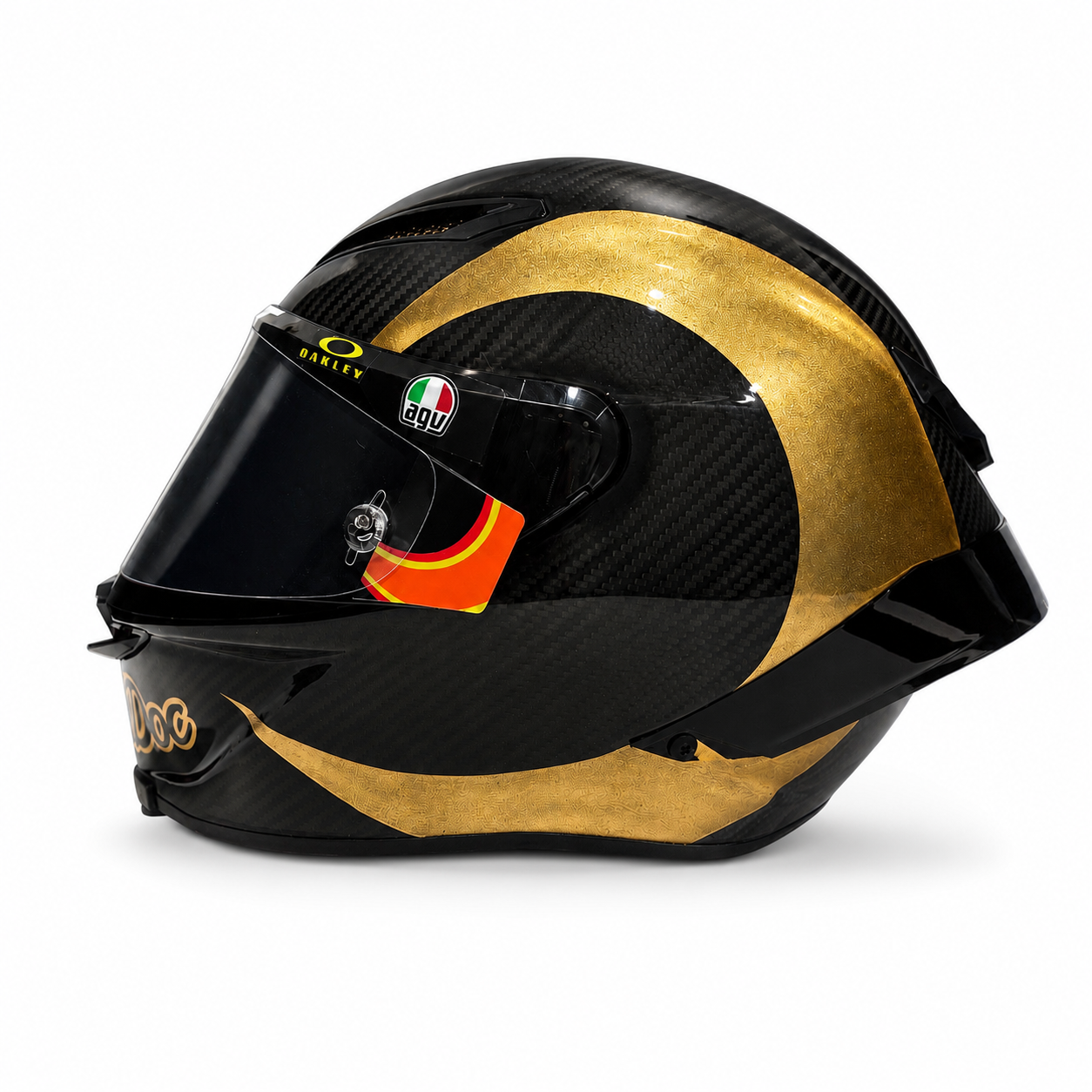 AGV Pista GP RR Custom Soleluna Carbon Gold – Size L – One of One