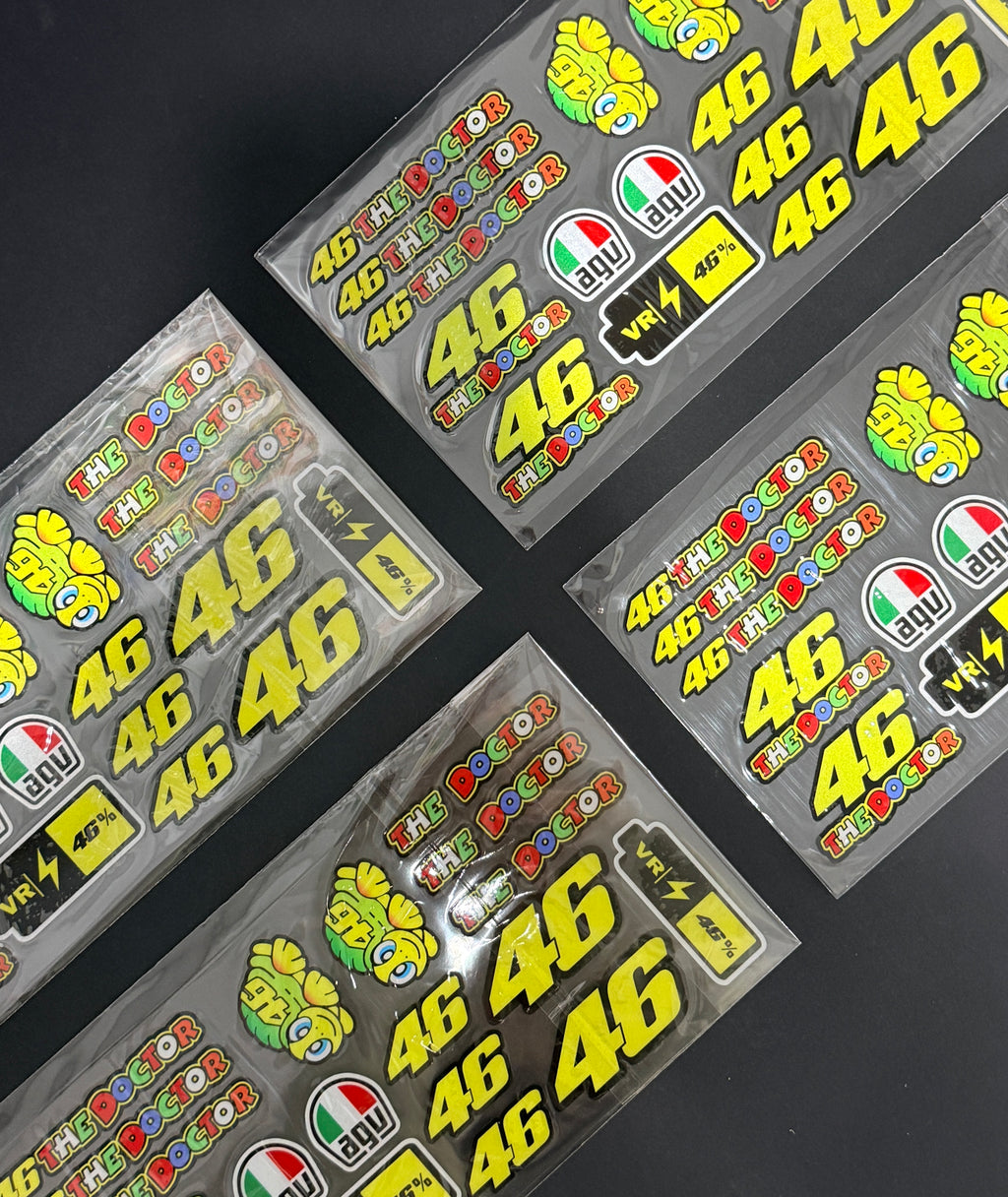 Valentino Rossi “The Doctor” Sticker Pack