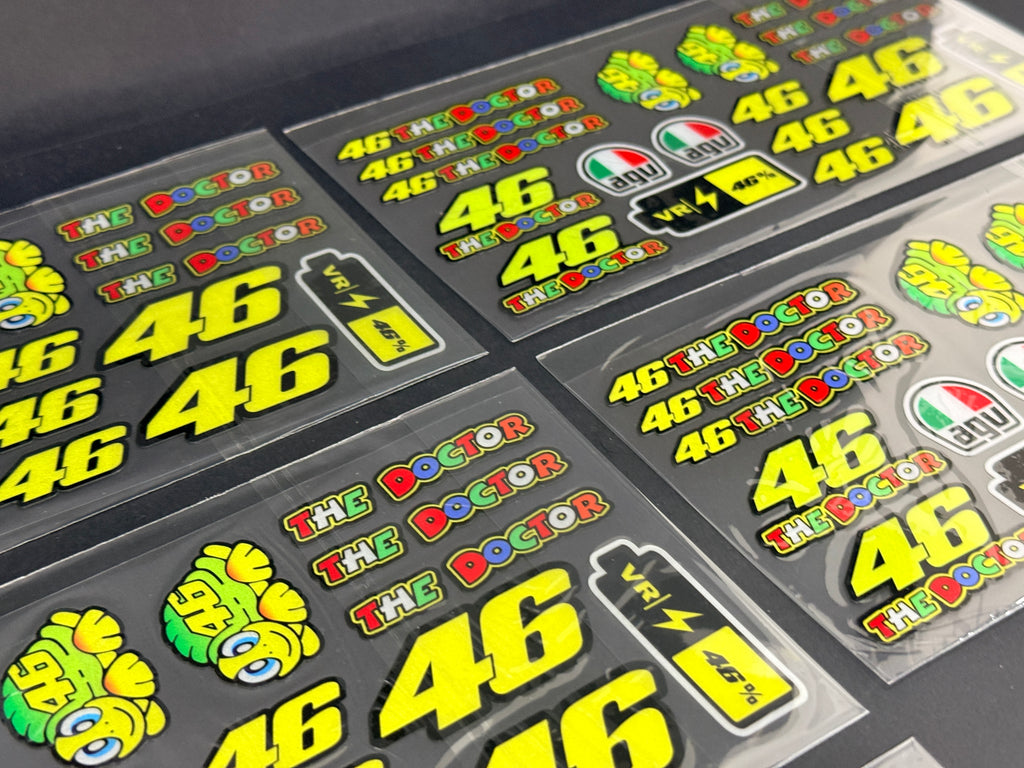 Valentino Rossi “The Doctor” Sticker Pack