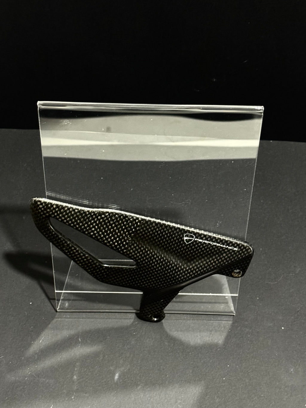 Genuine Ducati V4 Performance Carbon Fibre Heel Guards / Heel Plates