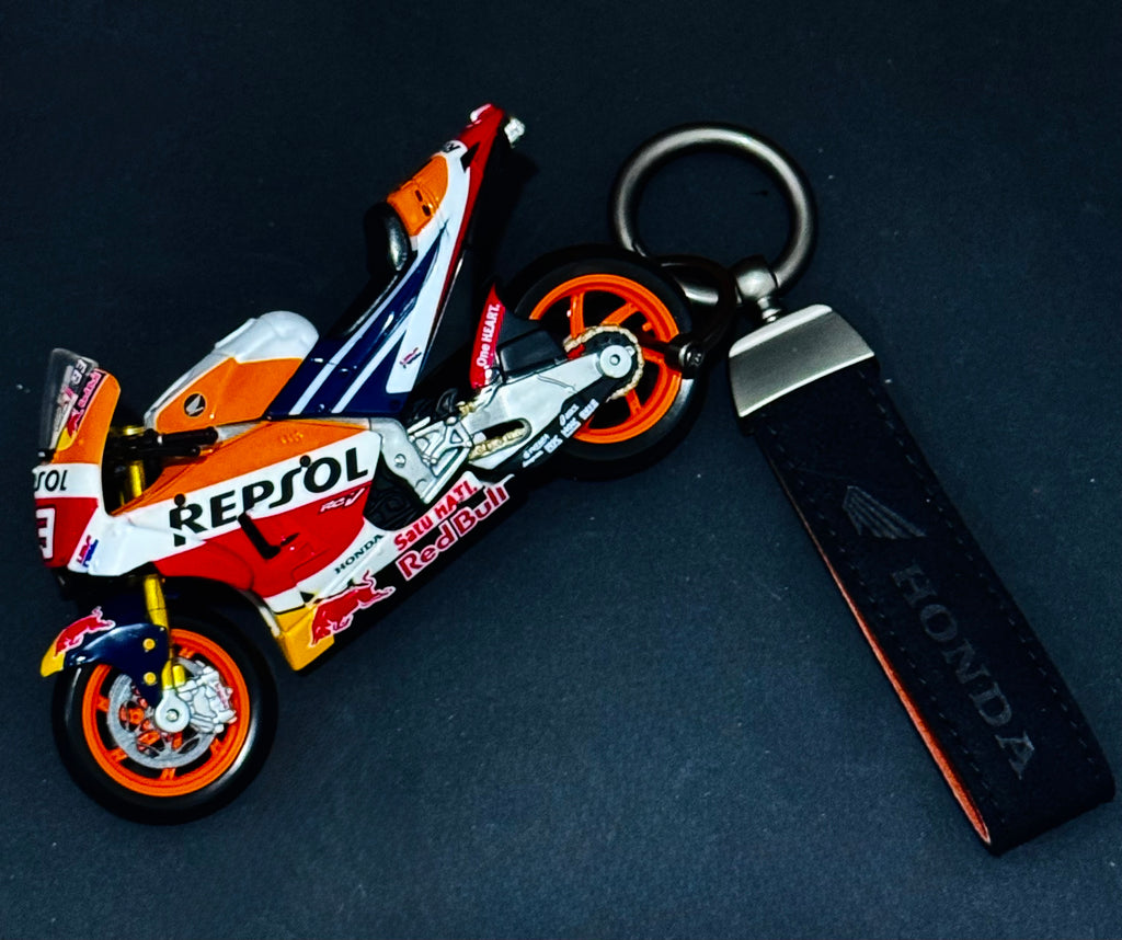 Marc Marquez #93 Repsol Honda Keychain