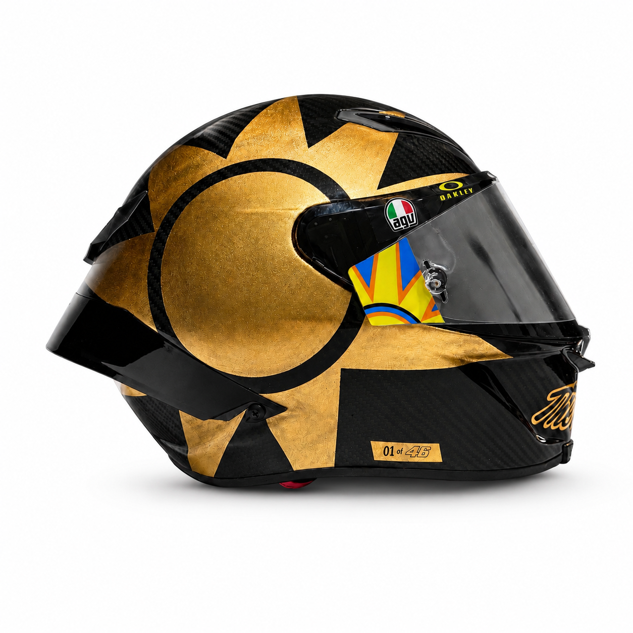 AGV Pista GP RR Custom Soleluna Carbon Gold – Size L – One of One