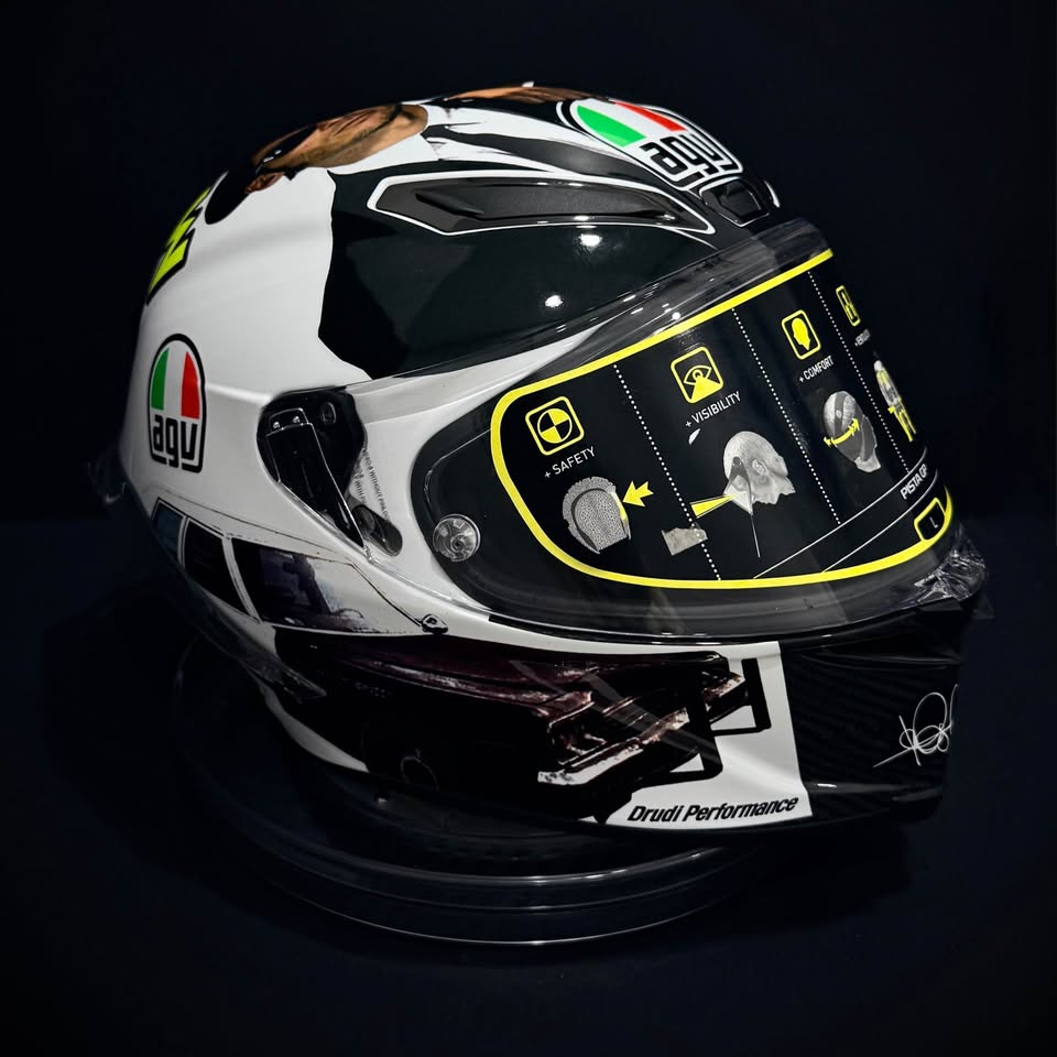 AGV Pista GP RR Valentino Rossi Misano 2016 “Blues Brothers”