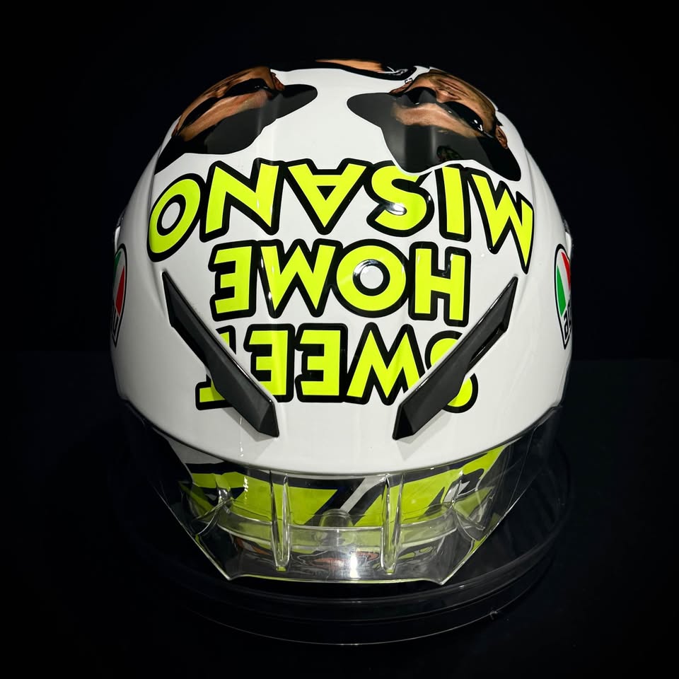 AGV Pista GP RR Valentino Rossi Misano 2016 “Blues Brothers”