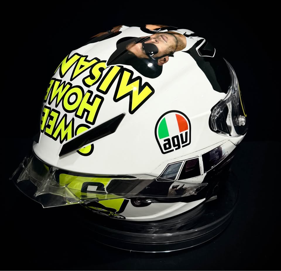 AGV Pista GP RR Valentino Rossi Misano 2016 “Blues Brothers”