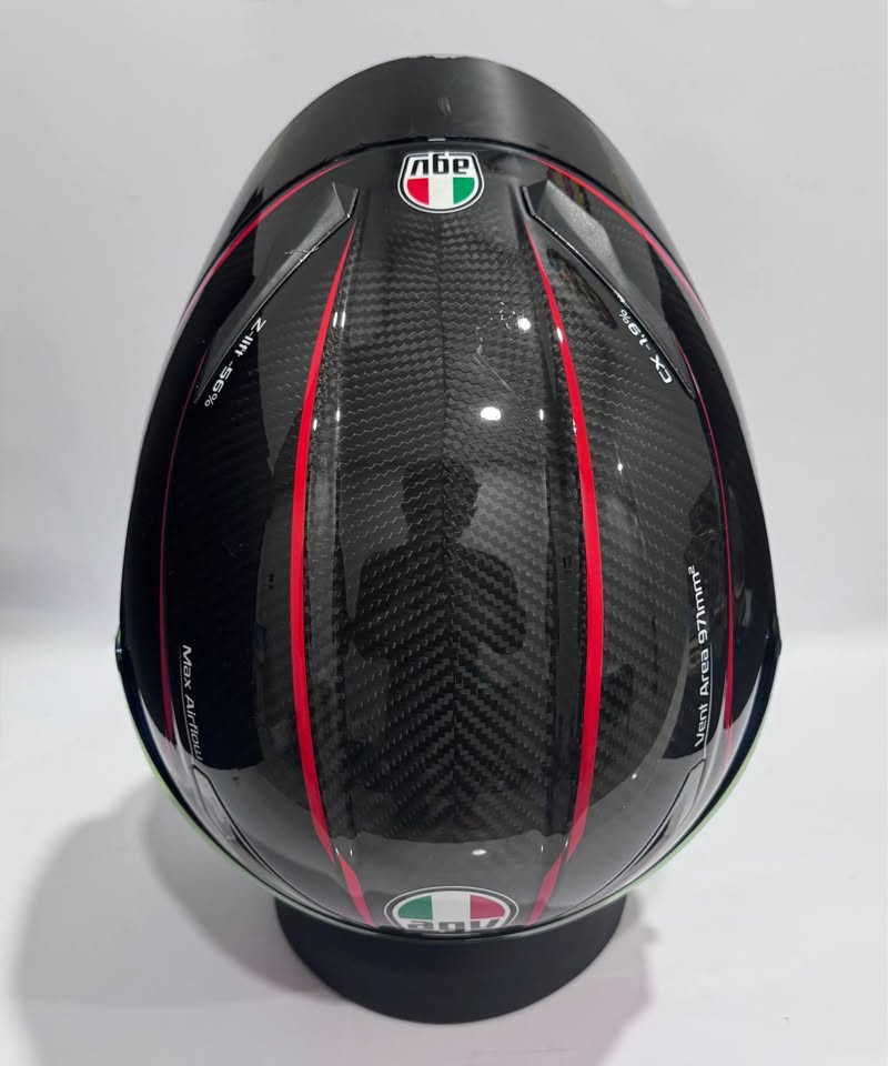 AGV Pista GP RR Black Red Track - Size XL