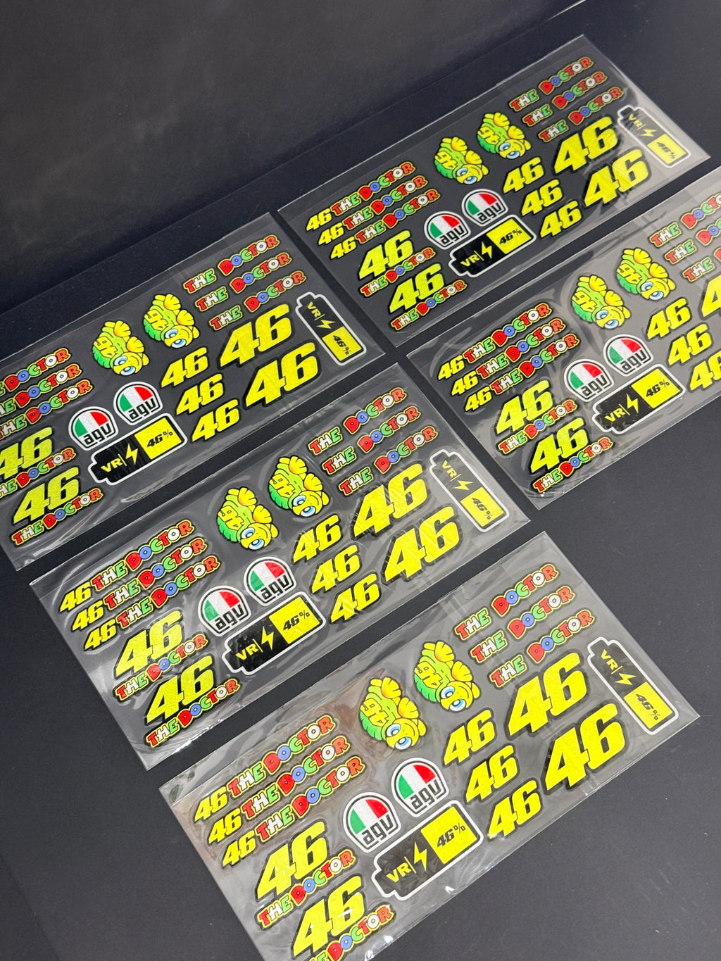 Valentino Rossi “The Doctor” Sticker Pack