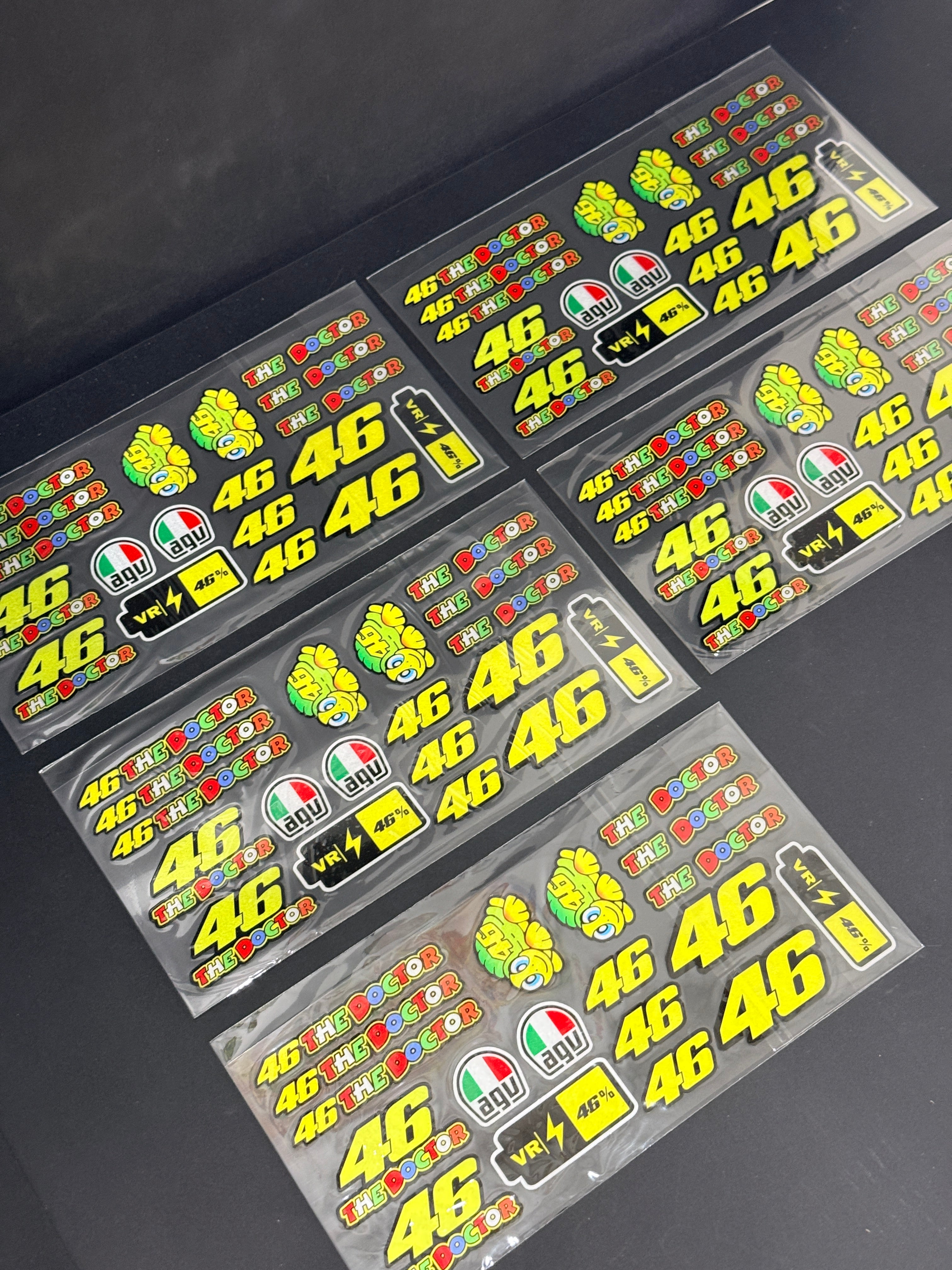 Valentino Rossi “The Doctor” Sticker Pack