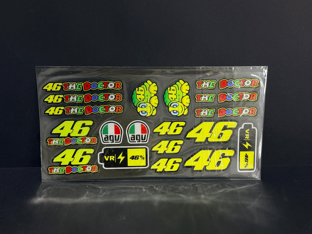 Valentino Rossi “The Doctor” Sticker Pack