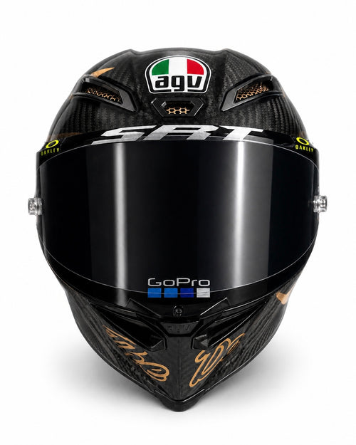 AGV Pista GP RR Custom Soleluna Carbon Gold – Size L – One of One