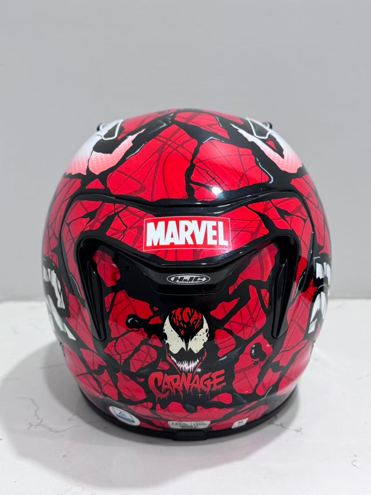 HJC RPHA 11 Anti-Venom Marvel Helmet – Size M